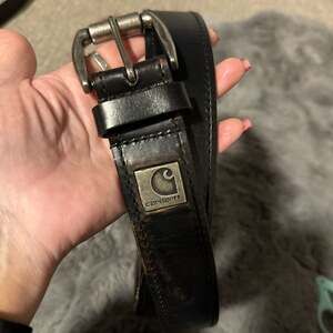 Carhartt Men's Legacy Bridle Leather Roller Buckle Belt